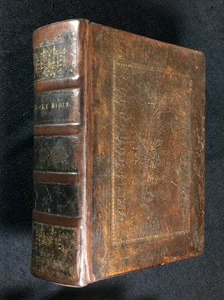 Item #17791203 [An UNRECORDED EDITION of the BIBLE]: The Oxford Family-Bible; or, Christian's...