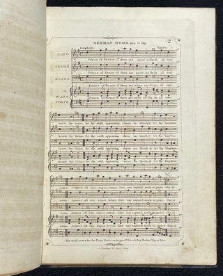 The Beauties of Psalmody: Sacred Music suitable to Public or Private Devotion. Consisting of the Most Celebrated Psalm and Hymn Tunes. With Selections from the Works of Hayden, Handel, Mozart & Peyel: Tto which are added some original pieces Composed, and the whole Arranged for Four Voices with Accompaniments for the Piano Forte & Violincello. [Spine titled 'Robertson's Psalmody']