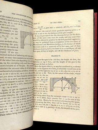 Tracts on Mathematical and Philosophical Subjects; comprising, among numerous important articles, the Theory of Bridges, with several plans of recent improvement. Also the results of numerous experiments on the Force of Gunpowder, with applications to the modern practice of Artillery.