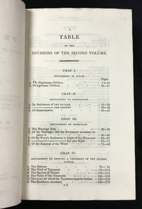 The Laws Relating to the Poor. Including the collections originally made by E. Bott, Esq and afterwards edited by F. Const, Esq. [Volume II only (of 2)]