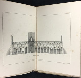 Architectural Views and Details of Netley Abbey, partly shown as it originally existed, with brief historical associations of that ancient ruin, and description of late discoveries.