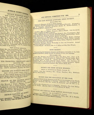 Suffolk County Handbook and Official Directory for 1895, with which are incorporated Knights's County Handbook and Glyde's Suffolk Almanack.