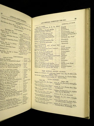 Suffolk County Handbook and Official Directory for 1901, with which are incorporated Knights's County Handbook and Glyde's Suffolk Almanack.
