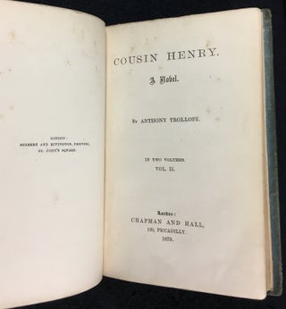 Cousin Henry. 2 vols.