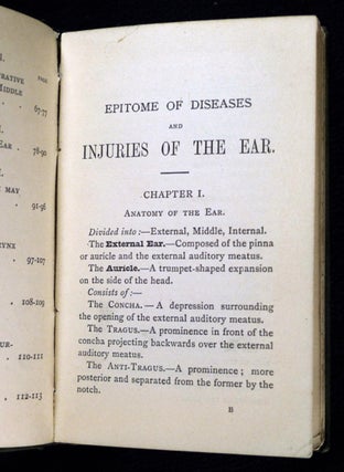 Epitome of Diseases and Injuries of the Ear: with a chapter on naso-pharyngeal diseases causing deafness.