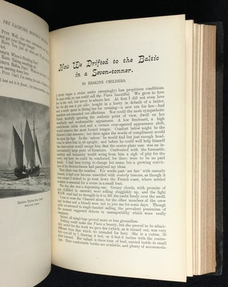 Yachting Monthly Magazine Illustrated. 1898, in two volumes: Feb-June, and July-December.