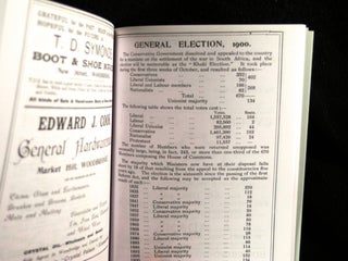 Lambert's Family Almanack 1901: with local events of the year 1900, in Framlingham, Saxmundham, Woodbridge, Wickham Market, Halesworth, Southwold, Aldeburgh, Leiston.