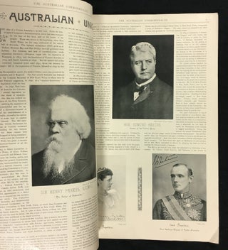 Souvenir of the Inauguration of the Australian Commonwealth.