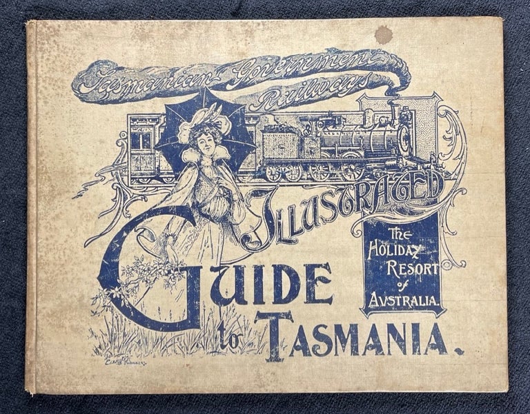 Item #19032050 Illustrated Guide to Tasmania. The Holiday Resort of Australia. Tasmanian Government Railways.