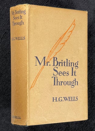 Item #19162100 Mr. Britling Sees It Through. H G. Wells