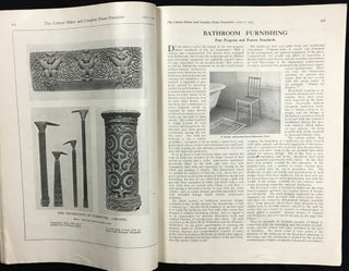 The Cabinet Maker and Complete House Furnisher. Periodical. Six 1923 issues: #1232 (May 5), #1233 (May 12), #1236 (June 2), #1237 (June 9), #1238 (June 16), #1242 (July 14).