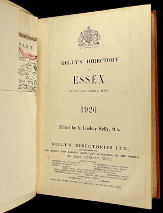Kelly's Directory of Essex, 1926.