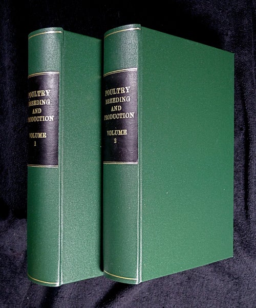 Item #19294040 Poultry Breeding and Production: the two volumes: Vol I: Races and Breeding of Domestic Poultry; Vol II: The Lines of Development. Edward Brown.