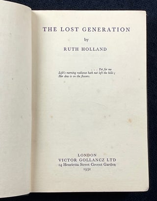 The Lost Generation.