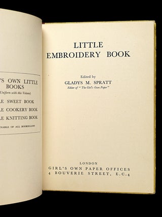 Little Embroidery Book [cover title: Little Book of Embroidery].