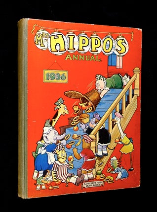 Item #19353030 Mrs Hippo's Annual 1936. A Book of Jolly Pictures & Stories for Boys and Girls of...