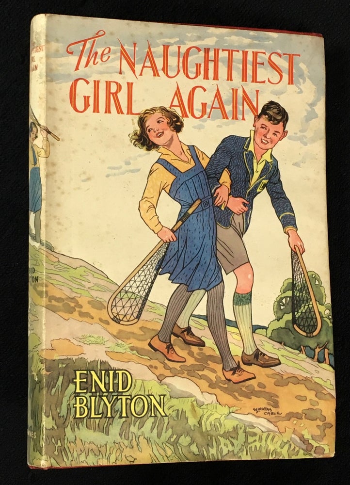 Item #19420110 The Naughtiest Girl Again. Enid Blyton, W. Lindsay Cable.