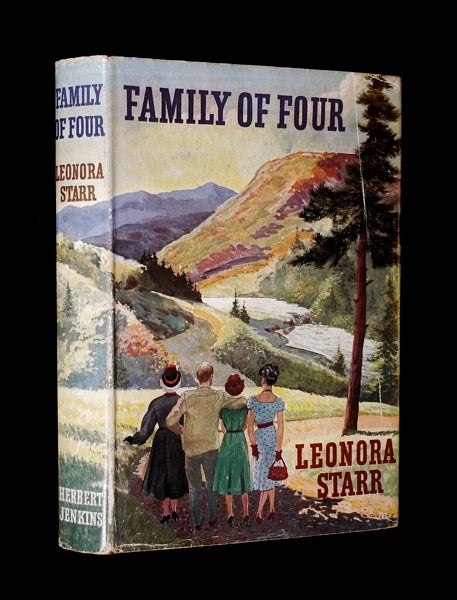 Item #19522100 Family of Four. [Signed Copy]. Leonora Starr, wife of the mayor of Southwold Dorothy Rivers Mackesy, Suffolk.