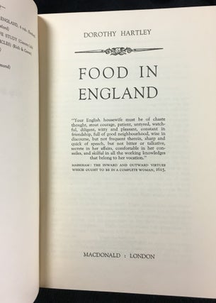 Food in England.
