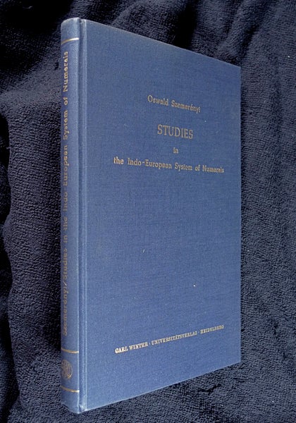 Item #19603110 Studies in the Indo-European System of Numerals. Oswald Szemerényi.