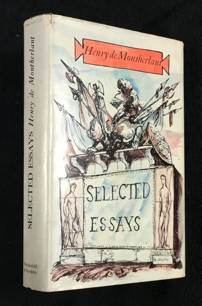 Item #19607120 Selected Essays. Henry de Montherlant.