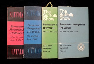 Item #19672061 Suffolk Show: Catalogues / Programme books for the 1967, 1968, 1969 and 1970...