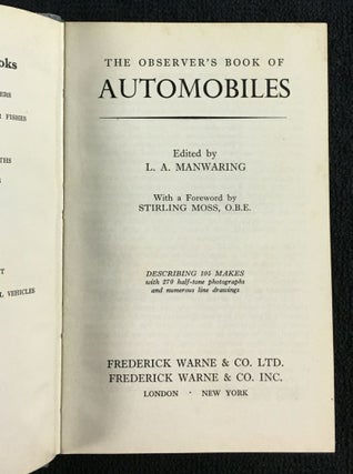 The Observer's Book of Automobiles.