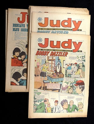 Item #19683020 Judy [Girls' comic] 'Picture-stories, plus features for girls': 12 odd issues:...