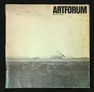 Item #19699010 Artforum: 1969 February. Vol VII No.6, with Richard Serra cover