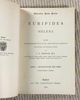 Euripides - Helena. Part I: Introduction and Text.