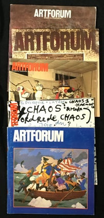 Item #19839010 Artforum: 5 odd issues (can split): 1983 September. Vol XXII No.1, Brice Marden...
