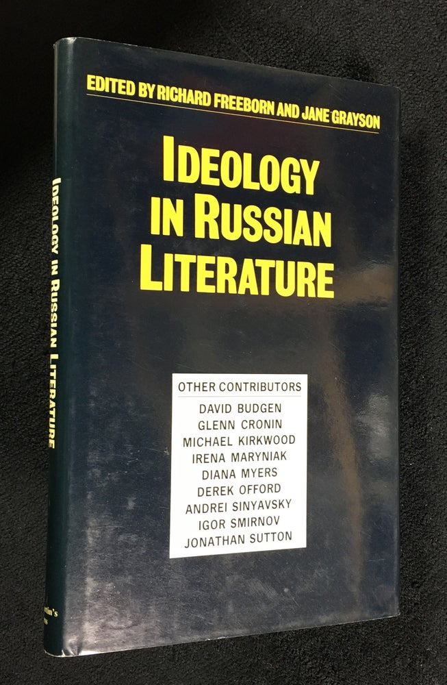 Item #19901007 Ideology in Russian Literature. Richard Freeborn, Jane Grayson.