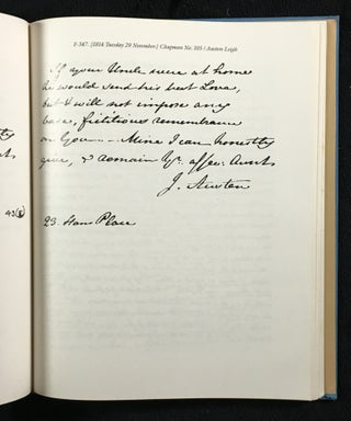 Jane Austin's Manuscript Letters in Facsimile. Reproductions of Every Known Extant Letter, Fragment, and Autograph Copy, with an Annotated List of All Known Letters.