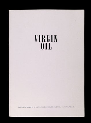 Item #19914030 Virgin Oil. Nicholas DeVille