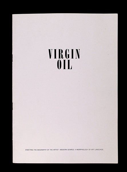Item #19914030 Virgin Oil. Nicholas DeVille.
