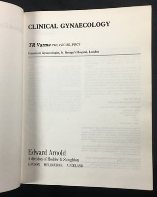 Clinical Gynaecology.