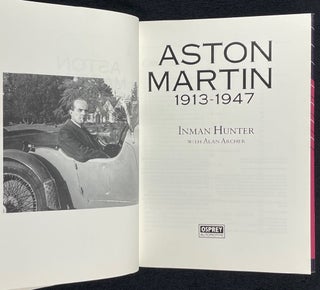 Aston Martin 1913-1947.
