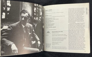 Festival of Britten: 25 February - 21 March 1993, Barbican Centre. Programme book.