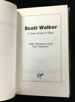 Scott Walker: A deep shade of blue.