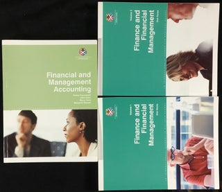 Item #20058050 Financial and Management Accounting; [and] Finance and Financial Management,...