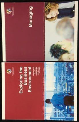 Item #20058051 Exploring the Business Environment; [and] Managing. 2 of the 4 titles which...
